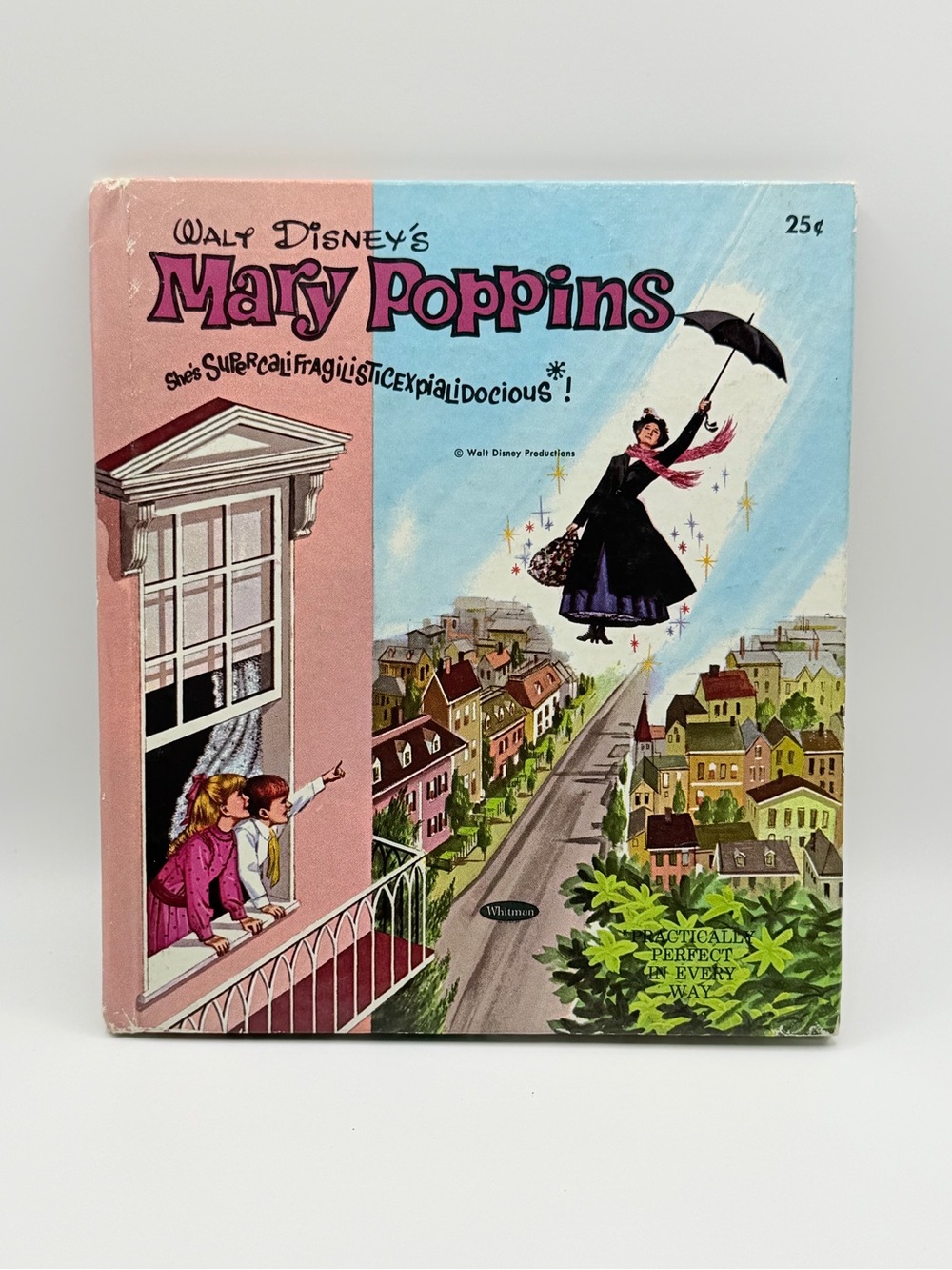 Vintage 1964 Walt Disney Mary Poppins Tell A Tale Whitman Authorized Edition
